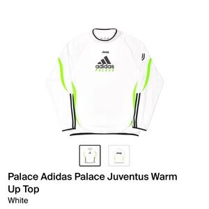 Palace Adidas Jeep Juventus Warm Up Jersey long sleeve
